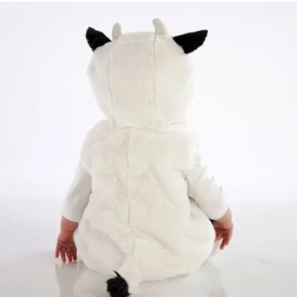 Pottery Barn Kids Cow Costume - 6-12 months Like New - Picture 2 of 12